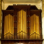 brass organ pipes