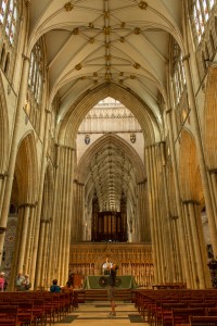 in the nave looking towards the choir