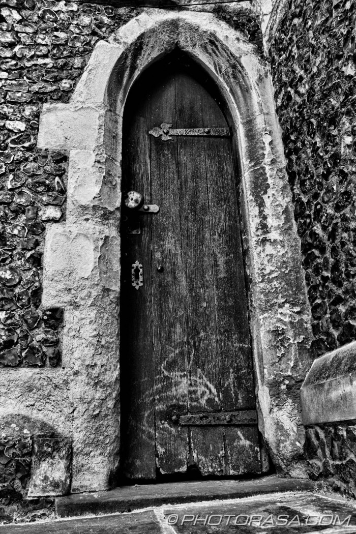 narrow old door