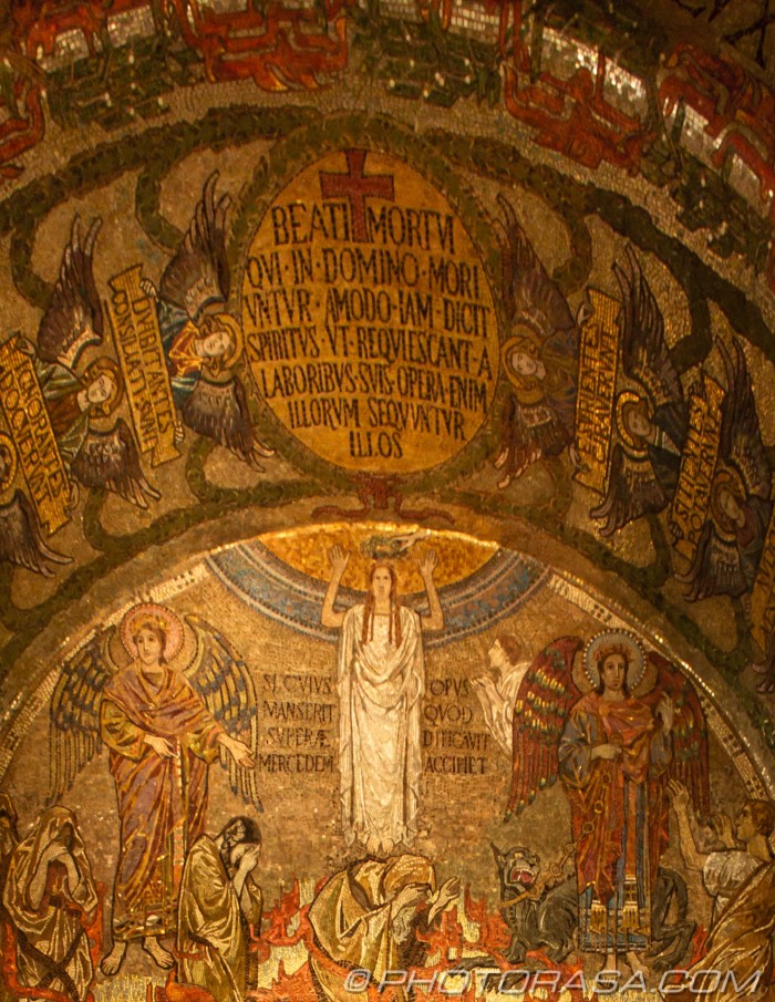 mosaic of heavenly angels