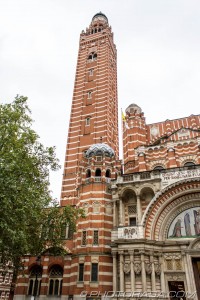 red brick Saint Edwards tower