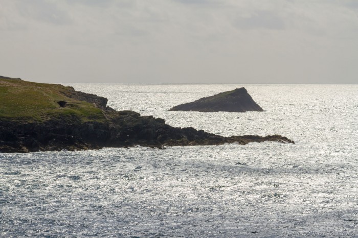 rocky outcrop at west pentire