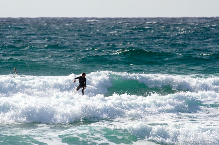 surfer at newquay