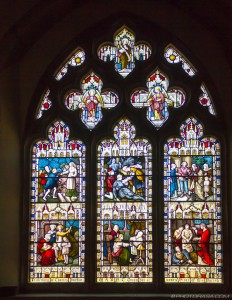 memorial stained glass window