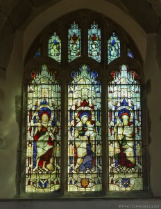 victorian stained glass window