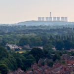 eggborough power station from yorkminster tower