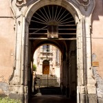 islamic entrance in catania