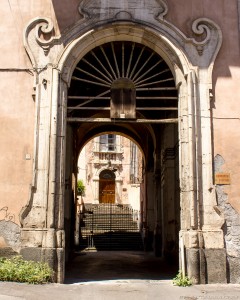 islamic entrance in catania