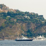 super yachts near taormina
