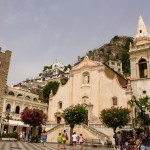 taormina town church